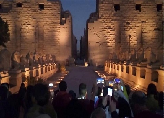 SOUND & LIGHT SHOW IN KARNAK TEMPLE