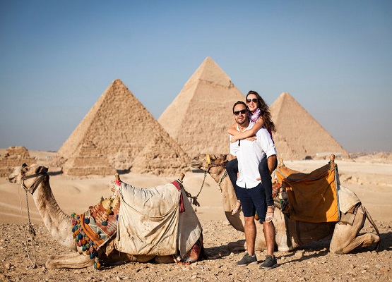 PYRAMIDS TOUR ON THE BACK OF A CAMEL OR A HORSE FROM CAIRO