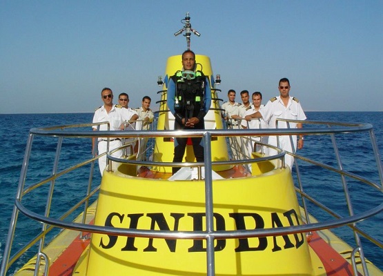 Sindbad Submarine U-Boot Ausflug von Hurghada aus!